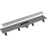 Душевой трап GAPPO G85007-5, 70*500 мм, сатин